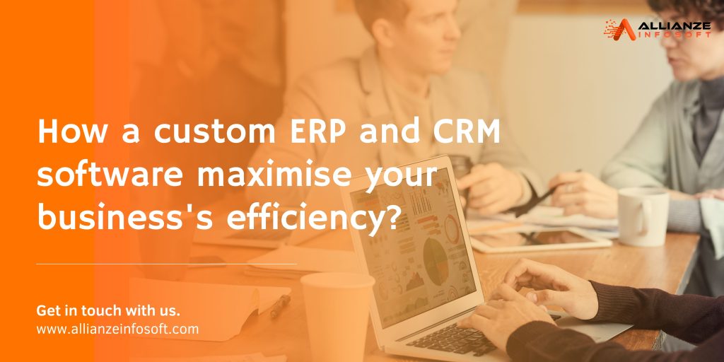 How a custom ERP and CRM software maximise your business's efficiency